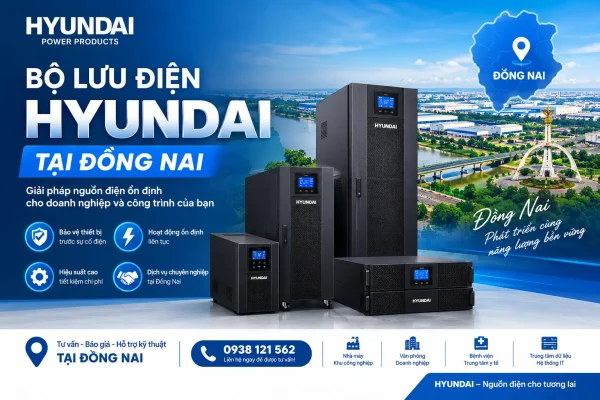 bộ lưu điện Hyundai tại Đồng Nai