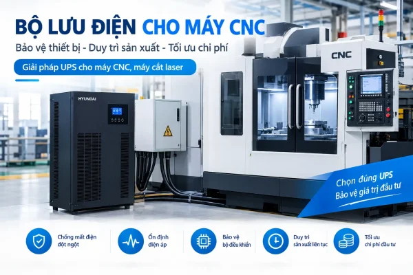 Bộ lưu điện cho máy CNC-Máy cắt Laser