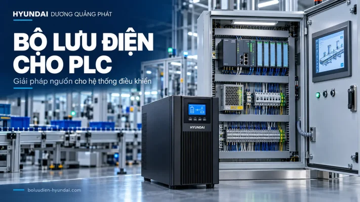 Giải pháp bộ lưu điện cho PLC,dây chuyền tự động