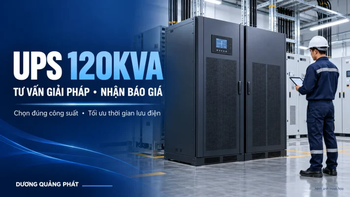 Tư vấn giải pháp UPS 120kVA